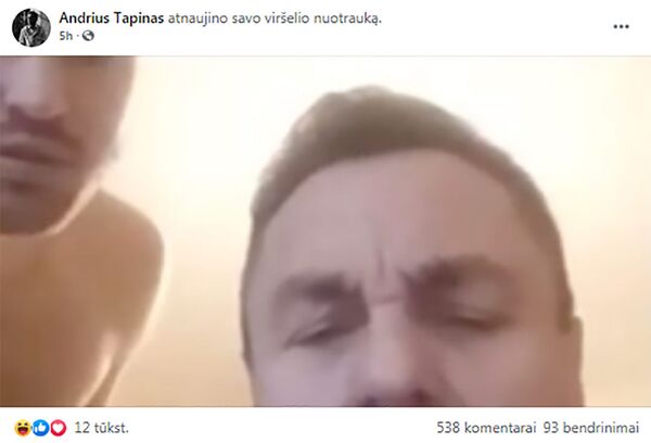 За культуру, мужики! Депутат из Литвы отвлек внимание даже от COVID-19 - Sputnik Литва