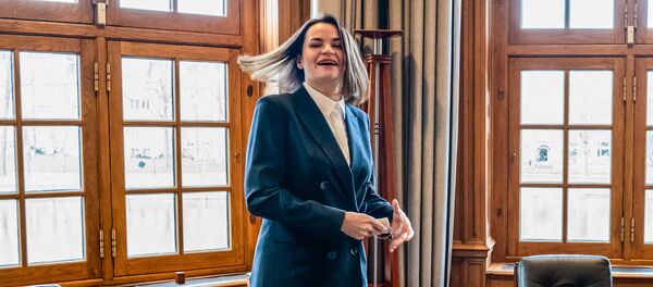 Экс-кандидат в президенты Белоруссии Светлана Тихановская - Sputnik Литва