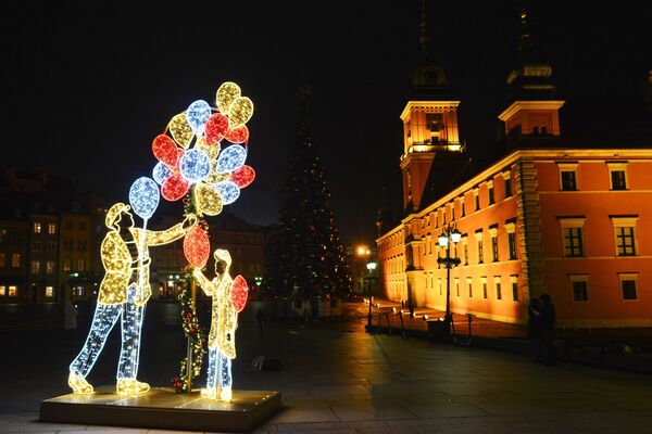 Подготовка к Рождеству в Варшаве - Sputnik Lietuva