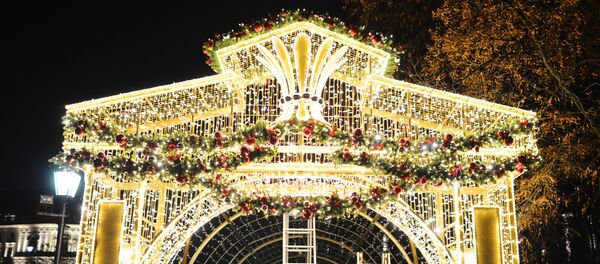 Подготовка к Рождеству в Варшаве Подготовка к Рождеству в Варшаве - Sputnik Литва