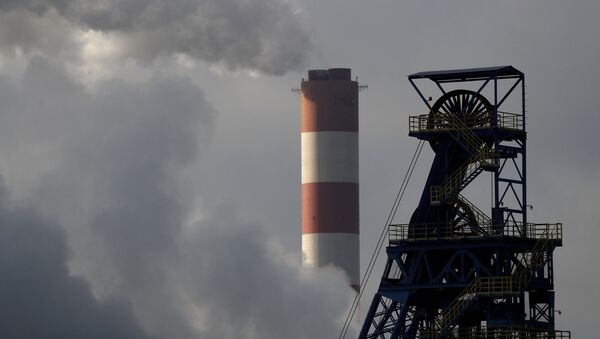 Угольная шахта в  Лазиска-Гурне, Польша - Sputnik Литва