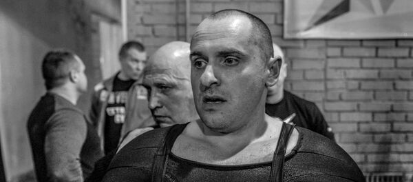 Lietuvos sunkiaatletis Haroldas Šulcas Lietuvos sunkiaatletis Haroldas Šulcas - Sputnik Lietuva