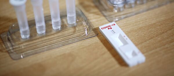 Тест на коронавирус Тест на коронавирус - Sputnik Lietuva