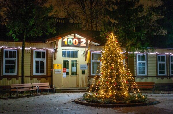 Nuo šventinių žirafų iki didžiulio kalėdinio vainiko: Kalėdos Vilniaus rajonuose Nuo šventinių žirafų iki didžiulio kalėdinio vainiko: Kalėdos Vilniaus rajonuose - Sputnik Lietuva