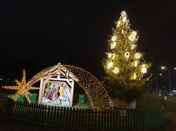 Nuo šventinių žirafų iki didžiulio kalėdinio vainiko: Kalėdos Vilniaus rajonuose Nuo šventinių žirafų iki didžiulio kalėdinio vainiko: Kalėdos Vilniaus rajonuose - Sputnik Lietuva