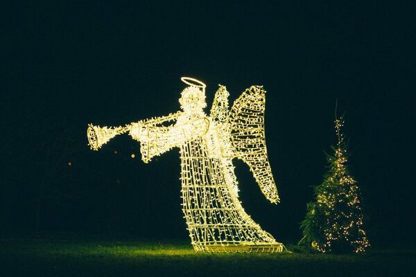 Nuo šventinių žirafų iki didžiulio kalėdinio vainiko: Kalėdos Vilniaus rajonuose Nuo šventinių žirafų iki didžiulio kalėdinio vainiko: Kalėdos Vilniaus rajonuose - Sputnik Lietuva