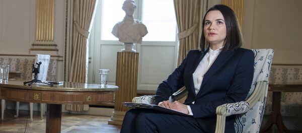 Экс-кандидат в президенты Белоруссии Светлана Тихановская - Sputnik Литва