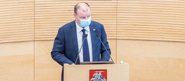 Премьер-министр Литвы Саулюс Сквернялис - Sputnik Литва