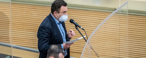 Депутат Сейма Литвы Пятрас Гражулис - Sputnik Литва