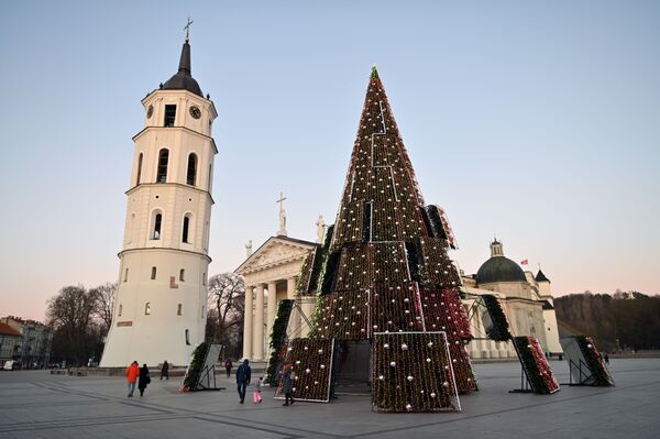 Главная рождественская елка в Вильнюсе - Sputnik Lietuva
