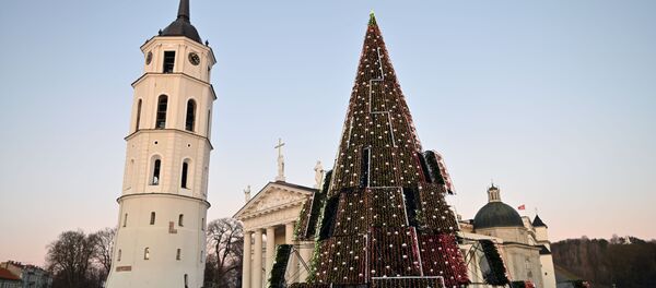 Главная рождественская елка в Вильнюсе - Sputnik Литва