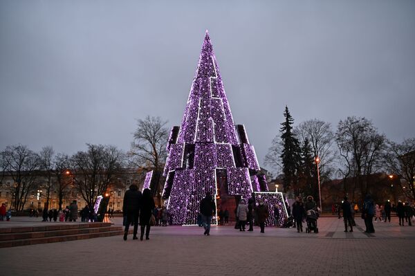 Главная рождественская елка в Вильнюсе - Sputnik Lietuva