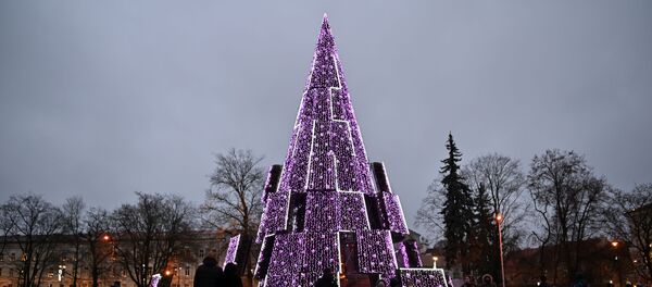 Главная рождественская елка в Вильнюсе - Sputnik Литва