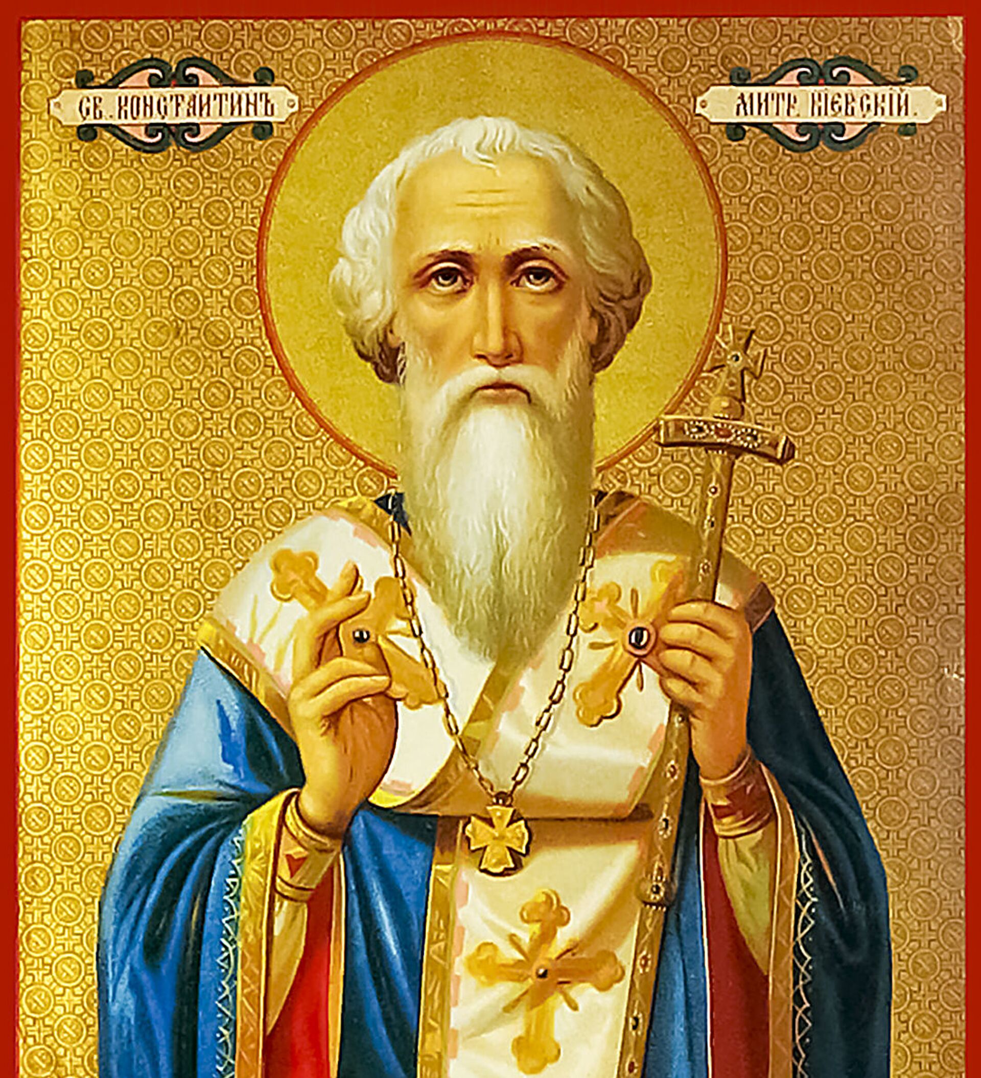 Особо почитаемые святые. Икона Преподобный Киевский.