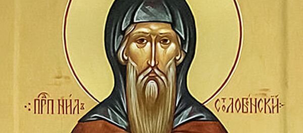 Преподобный Нил Столобенский - Sputnik Литва