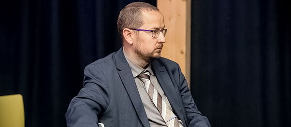 Председатель Литовской комиссии по радио и телевидению (LRTK) Мантас Мартишюс - Sputnik Литва