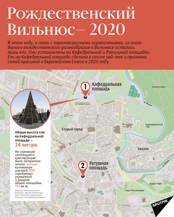 Праздник по-домашнему: в Вильнюсе отменили фейерверк на Новый год - Sputnik Литва