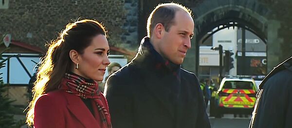 Путешествие принца Уильяма и Кейт Миддлтон на поезде показали на видео Путешествие принца Уильяма и Кейт Миддлтон на поезде показали на видео - Sputnik Литва