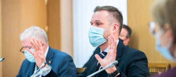 Министр иностранных дел Литвы Габриэлюс Ландсбергис - Sputnik Литва