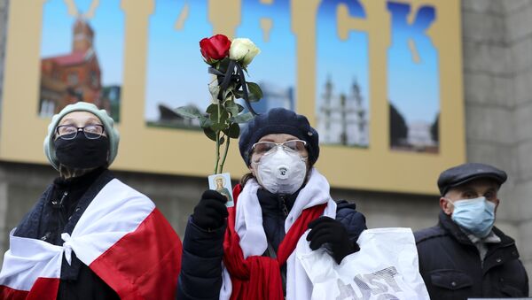Протестные акции в Белоруссии - Sputnik Литва