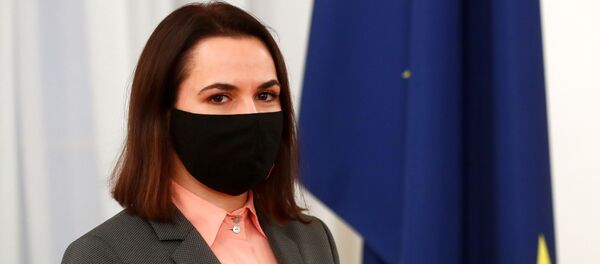 Экс-кандидат в президенты Белоруссии Светлана Тихановская - Sputnik Литва