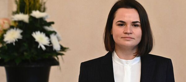 Экс-кандидат в президенты Белоруссии Светлана Тихановская - Sputnik Литва