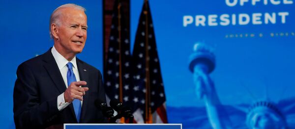 Избранный президент США Джо Байден Избранный президент США Джо Байден - Sputnik Литва