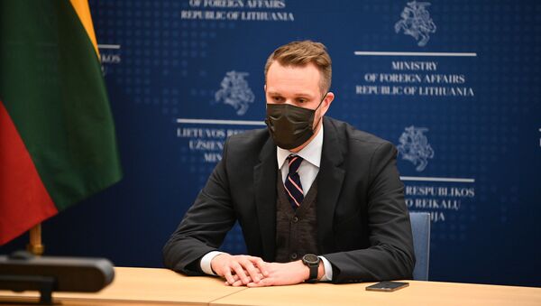 Užsienio reikalų ministras Gabrielius Landsbergis - Sputnik Lietuva