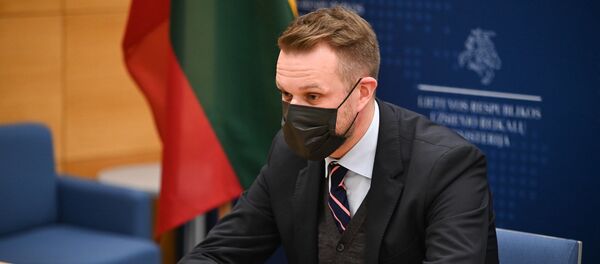 Министр иностранных дел Литвы Габриэлюс Ландсбергис  - Sputnik Литва