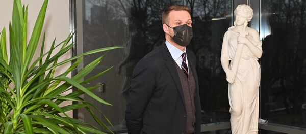 Министр иностранных дел Литвы Габриэлюс Ландсбергис  - Sputnik Литва