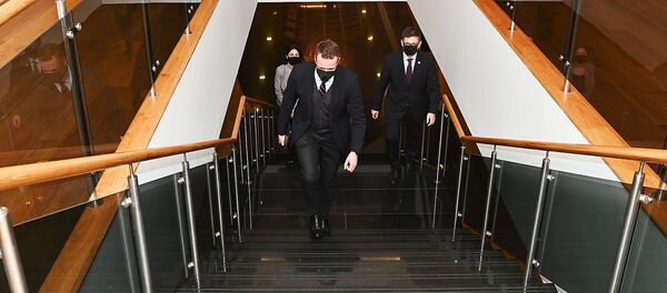 Министр иностранных дел Литвы Габриэлюс Ландсбергис  - Sputnik Литва