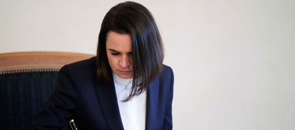 Экс-кандидат в президенты Белоруссии Светлана Тихановская - Sputnik Lietuva