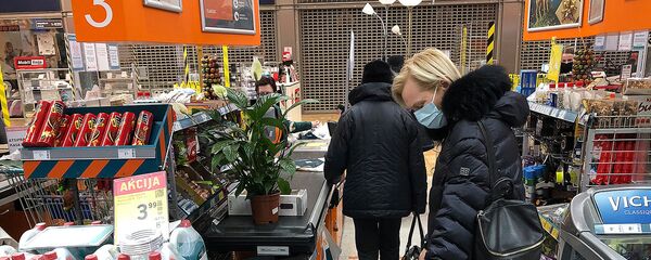 Последний день перед карантином в Вильнюсе - Sputnik Литва