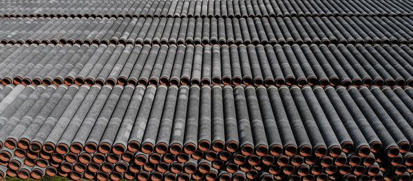 Трубы для газопровода Северный поток-2 Трубы для газопровода Северный поток-2 - Sputnik Lietuva