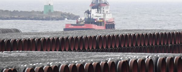 Трубы для газопровода Северный поток - 2  - Sputnik Литва
