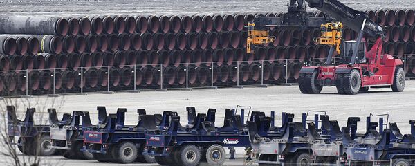 Трубы для газопровода Северный поток - 2 Трубы для газопровода Северный поток - 2 - Sputnik Литва