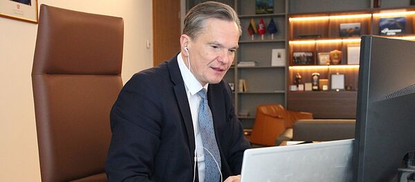 Lietuvos ambasadorius Rusijoje Eitvydas Bajarūnas Lietuvos ambasadorius Rusijoje Eitvydas Bajarūnas - Sputnik Lietuva