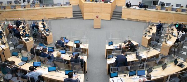 Заседание Сейма Литвы - Sputnik Lietuva