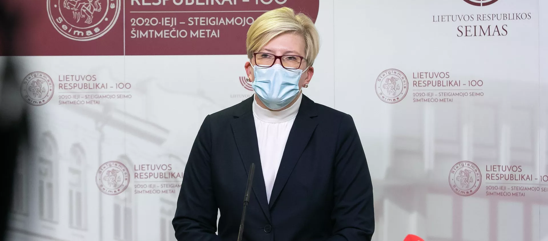 Lietuvos ministrė pirmininkė Ingrida Šimonytė  - Sputnik Lietuva, 1920, 05.02.2021