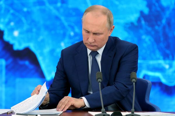 Apie 2024 metų rinkimus, Berlyno pacientą ir nuodėmes: ryškūs Putino pasisakymai Apie 2024 metų rinkimus, Berlyno pacientą ir nuodėmes: ryškūs Putino pasisakymai - Sputnik Lietuva