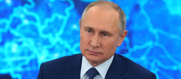 Rusijos prezidentas Vladimiras Putinas Rusijos prezidentas Vladimiras Putinas - Sputnik Lietuva