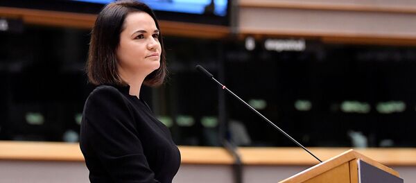 Экс-кандидат в президенты Белоруссии Светлана Тихановская - Sputnik Литва