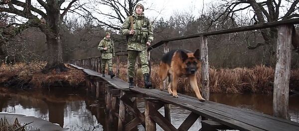 Охрана границы Белоруссии на Ольманских болотах Охрана границы Белоруссии на Ольманских болотах - Sputnik Lietuva