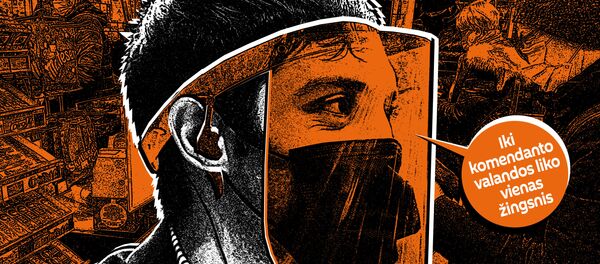 Iki komendanto valandos liko vienas žingsnis Iki komendanto valandos liko vienas žingsnis - Sputnik Lietuva