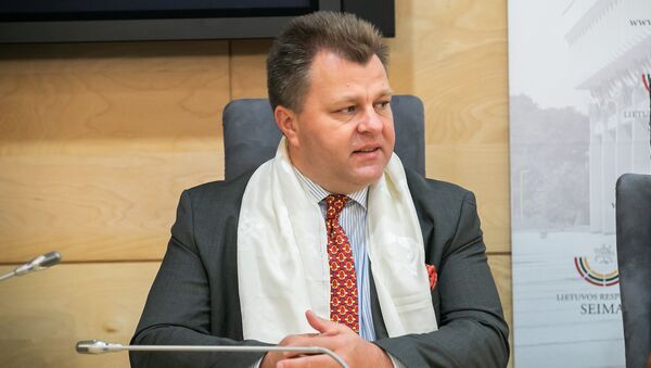 Заместитель министра иностранных дел Литвы Мантас Адоменас - Sputnik Lietuva