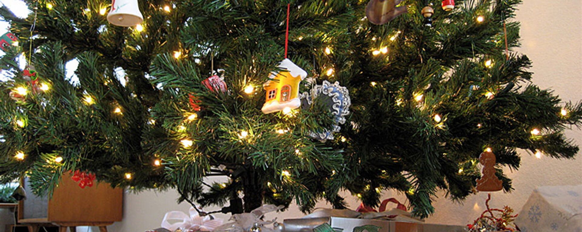 Рождественская елка в доме - Sputnik Lietuva, 1920, 28.11.2021