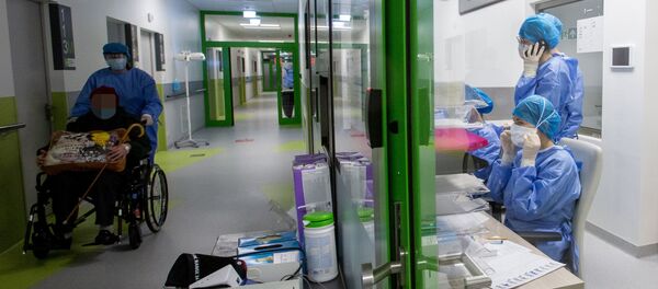 Вильнюсская университетская клиническая больница Сантарос Вильнюсская университетская клиническая больница Сантарос - Sputnik Lietuva