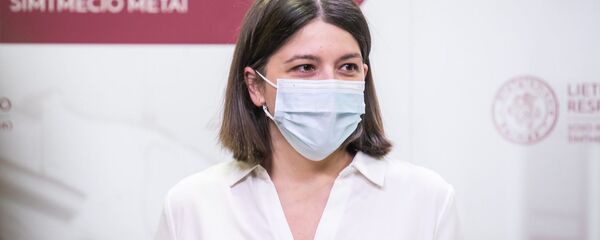 Министр финансов Литвы Гинтаре Скайсте - Sputnik Литва