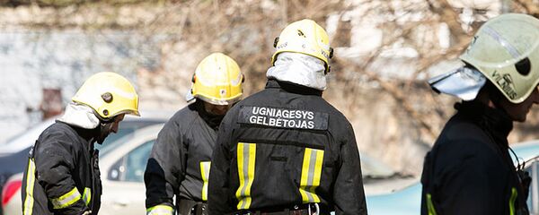 Литовские пожарные - Sputnik Литва