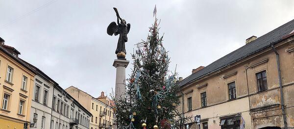 Вильнюс накануне католического Рождества Вильнюс накануне католического Рождества - Sputnik Литва